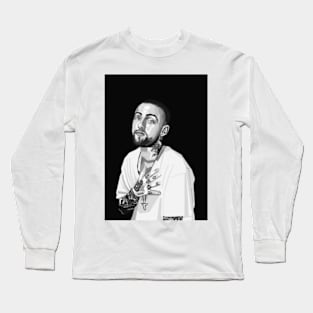 Mac Rapper BW Long Sleeve T-Shirt